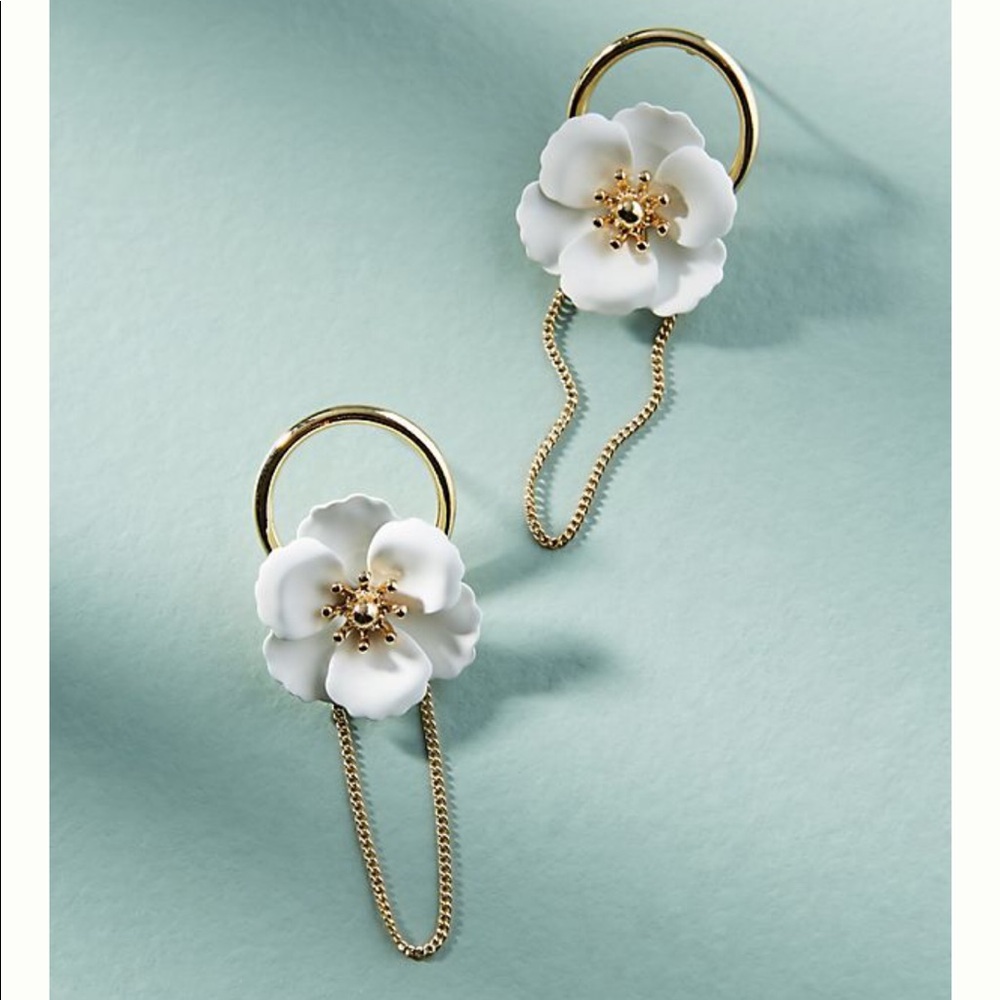 Anthropologi Beaumont hoop Post earring